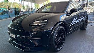 New Porsche Macan Turbo 2025 Electric  Visual Review