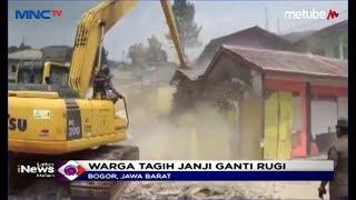 Vila dan Tempat Mesum di Bogor Dirobohkan Paksa Satpol PP dengan Alat Berat - LIM 0409