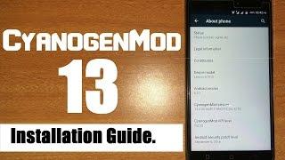 Install CyanogenMod 13 on Lenovo K4 noteA7010Vibe X3 lite