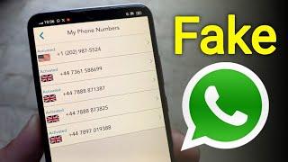 WhatsApp fake account  how to create WhatsApp fake Id  WhatsApp fake account kaise banye 2024