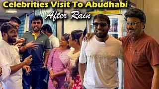 Dubai to Abudhabi Vlog  Celebrities visited Our Restaurant after the Rain...