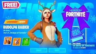 14 Days of Fortnite  Chapter 2 Christmas Event - Challenges & Rewards 2019