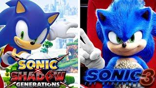 Live Discussion Tomorrow the day for Sonic x Shadow Gens & Sonic Movie 3? + Sonic Games