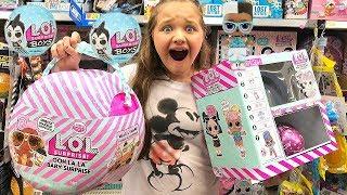 Toy Shopping at Walmart For NEW LOL Dolls LOL Boys & LOL Surprise Sparkle Surprise