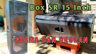 Skema Box Monitor Panggung SR 15x2+TW. JBL Custom Versi Tukang Abal-abal