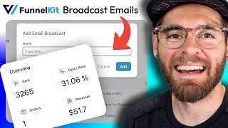 FunnelKit Send a Broadcast Email Full Tutorial