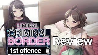 Criminal Border 1st Offence  An Immoral Wholesome Psychological Thriller