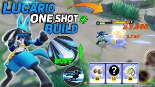 This is the New Best build for Extreme Speed Lucario User Must Try This  Pokemon unite