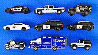 Police Cars for Kids  Learn Police Vehicle Names & Colors  Fun & Educational Organic Learning