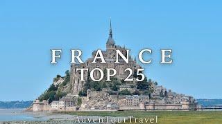 25 Most Beautiful Places in France - Travel Video