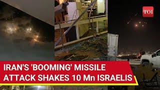 Irans 181 Ballistic Missiles Force 10 Mn Israelis Hiding Into Bomb Shelters  Extremely Scary