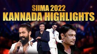 SIIMA 2022 Kannada Full Show Highlights  Shiva Rajkumar Puneet Yash Darshan Dhananjaya