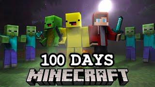 100 Days on a Zombie Apocalypse in Minecraft