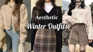 Winter Outfits Ideas  Aesthetic  Korean Outfits Ideas