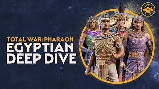 Total War PHARAOH - Egyptian Faction Deep Dive