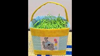 Kreative Kiwi Easter Basket Part 1-Embroidery March 6 2024
