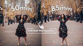 50mm vs 85mm Lens Comparison for Portrait Photography  Which should YOU buy?