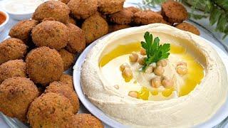 The Perfect Healthy and Flavorful Hummus and Crunchy Falafel Recipe