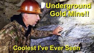 Underground Gold Mine & Mill In Alaska. Rich Gold