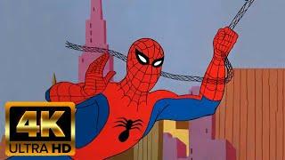 Spider-man Original Cartoon Theme Song   4K Remastered