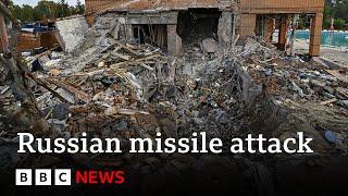 Ukraine death toll rises to more than 50 after Russian missile attack  BBC News