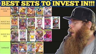Best Pokémon Sets To Invest In RANKING ALL SWSH & S&V SETS