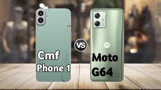 Cmf Phone 1 vs Moto G64 5g  Full Comparison  Which is Best