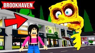 HOW TO TURN INTO GIANT SPONGEBOB in ROBLOX BROOKHAVEN