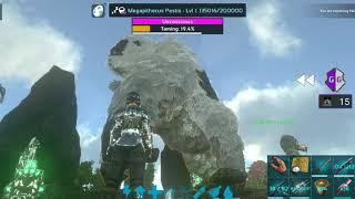 ARK MOBILE - Tame boss DUNGEON - Megapithecus Pestis - By game guardian