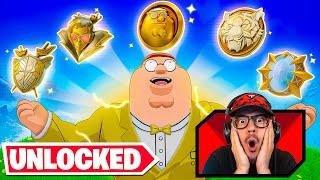 Unlocking The *GOLD* PETER GRIFFIN in Fortnite