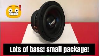 Mini Beast New Sundown audio SA-6.5 subwoofer unboxing