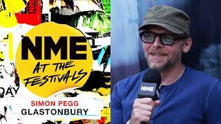 Simon Pegg on Greenpeace Glastonbury and Tom Cruise Hed bring his own toilet