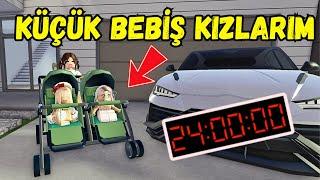 KÜÇÜK BEBİŞ KIZLARIMLA BİRGÜNAYŞEM ECE ARIARIGİLLERROBLOX METRO LIFE CITYRP