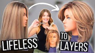 You DONT Want BORING Hair. Get SHORTER Layers for Fun Hair