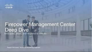 Firepower Management Center Overview