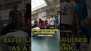 Elite Lifter Pranks Old Gym With Fake 1RM…