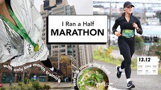 Ran a Half Marathon with 1 Month of Training  Seattle Marathon 2021