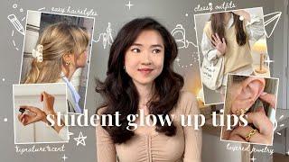 GLOW UP + look polished at school practical & realistic classy style inspo grooming tips