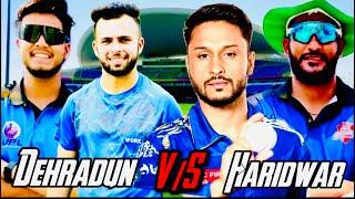 Team Dehradun Vs Haridwar  Akash Madhwal Ne Apne District ke Liye Khela Fir Se Tennis Cricket ️
