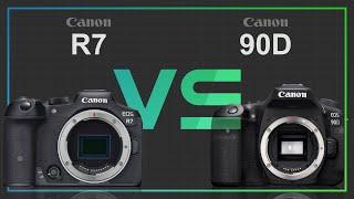 Canon EOS R7 vs Canon EOS 90D