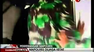 Mapolres Karawang Dijaga Ketat Pascapenyerangan