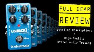 ULTIMATE TC Electronic Flashback Review 10 Delays in 1 Pedal?