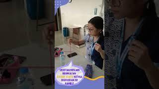 PERCOBAAN LISTRIK STATIS NON CONTACT FORCE