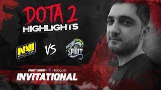 NAVI Dota2 Highlights vs Team Spirit @ SL i-League Invitational S3