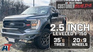 2021 Leveled F150 on 35 Tires & Brink Royal 20x9 Wheels  AmericanTrucks Customer Builds