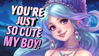 Giant mermaid finds you cute and tiny F4M ASMR Monster Roleplay +SUBS Animated