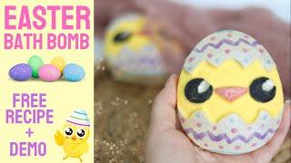 I made Easter Bath Bombs  Bath Bomb Tutorial with FREE RECIPE