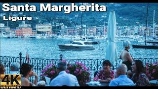 Explore Santa Margherita Ligure In Stunning 4k 60fps - A Virtual Walking Tour Of Italy