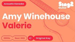Amy Winehouse - Valerie Acoustic Karaoke