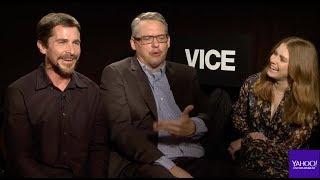 Christian Bale Amy Adams and Adam McKay on the making of Vice uncut